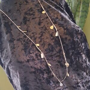 Silpada Gold & Silver Charm Necklace